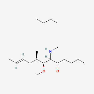 Iso Cyclosporin H Ditrifluoroacetate structure, CAS 83602-43-1