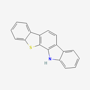 12H- [1] benzothieno [2,3-a] carbazole structure, CAS 222-21-9
