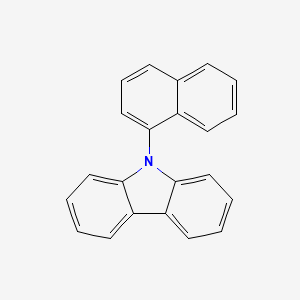 9-(1-Naphthyl) carbazole structure, CAS 22034-43-1
