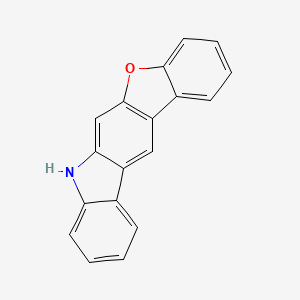7H-benzofuro[2,3-b]carbazole structure, CAS 1246308-83-7