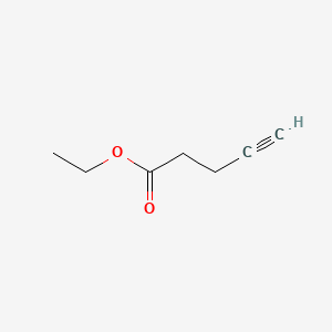 ethyl pent-4-ynoate structure, CAS 63093-41-4