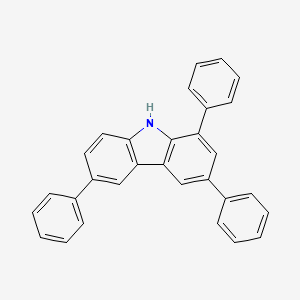 1,3,6-triphenyl-9H-carbazole structure, CAS 2A-1172388