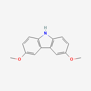 3,6-diMethoxy-9H-carbazole structure, CAS 57103-01-2