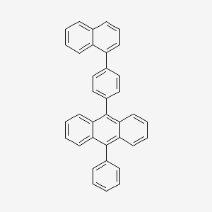 9-(4-Naphthalen-1-yl-phenyl)-10-phenyl-anthracene structure, CAS 1214263-47-4