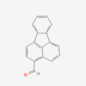 FLUORANTHENE-3-CARBALDEHYDE structure, CAS 28440-63-3