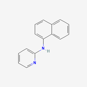 2-Pyridinamine, N-1-naphthalenyl- structure, CAS 17966-01-7