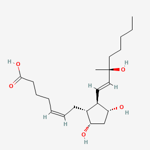CARBOPROST structure, CAS 35700-23-3