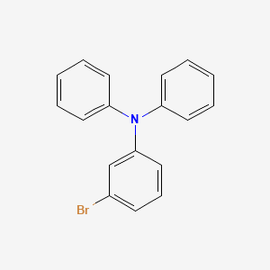 3-BROMO-N N-DIPHENYLANILINE 97 structure, CAS 78600-33-6