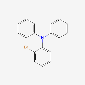2-BroMo TriphenylaMine structure, CAS 78600-31-4