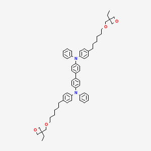 N4-(biphenyl-4-yl)-N4,N4'-diphenylbiphenyl-4,4'-diamine structure, CAS 746634-00-4