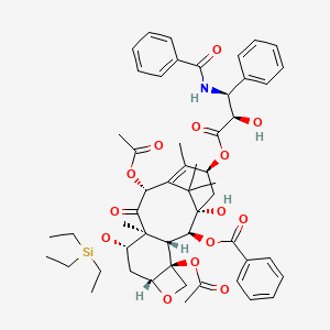 7-O-(Triethylsilyl) Paclitaxel structure, CAS 148930-55-6