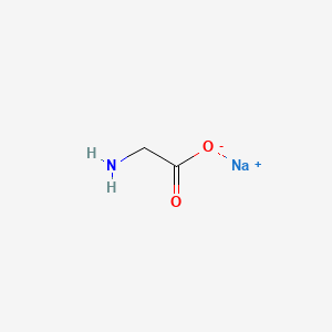 SODIUM GLYCINATE structure, CAS 6000-44-8
