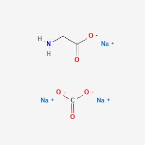 Glycinecarbonatesodiumsalt structure, CAS 50610-34-9