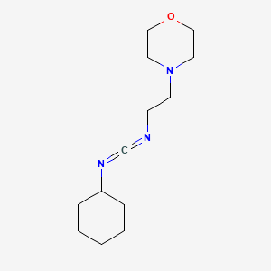 1-cyclohexyl-3-(2-(4-morpholinyl)ethyl)carbodiimide structure, CAS 15580-20-8