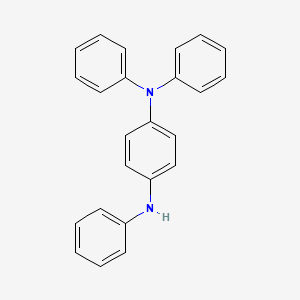 N,N,N'-triphenyl-4-phenylenediamine structure, CAS 19606-98-5