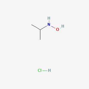 N-ISOPROPYLHYDROXYLAMINE HYDROCHLORIDE structure, CAS 50632-53-6
