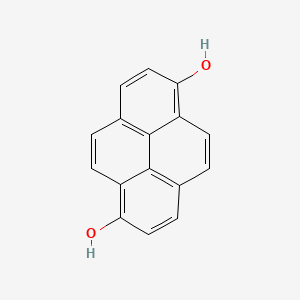 1,6-DIHYDROXYPYRENE structure, CAS 10262-84-7