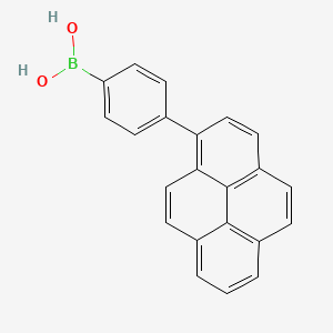 4-(1-Pyrenyl)phenylboronic Acid structure, CAS 872050-52-7