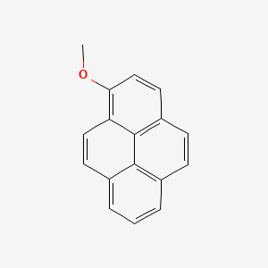 1-METHOXYPYRENE structure, CAS 34246-96-3