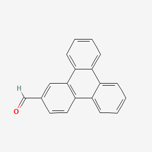 2-Triphenylenecarbaldehyde structure, CAS 96404-79-4