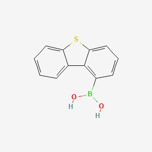 B-1-dibenzothienylBoronic acid structure, CAS 1245943-60-5