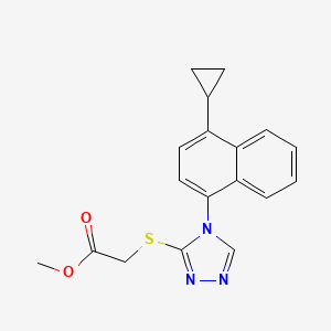 lesinurad int structure, CAS 1533519-85-5