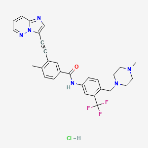 Ponatinib Hydrochloride structure, CAS 1114544-31-8