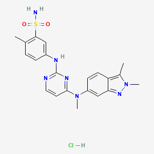 Unii-33Y9anm545 structure, CAS 635702-64-6