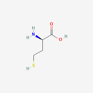 (2R)-2-amino-4-sulfanyl-butanoic acid structure, CAS 6027-14-1