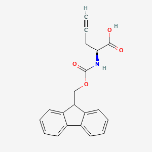 FMOC-L-PROPARGYLGLYCINE structure, CAS 198561-07-8