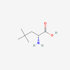 BETA-T-BUTYL-D-ALANINE structure, CAS 88319-43-1
