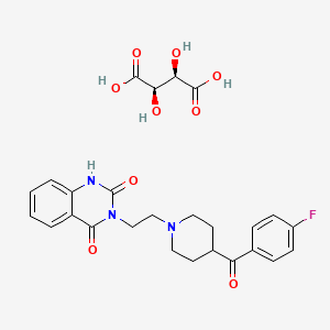 Ketanserin Tartrate structure, CAS 83846-83-7