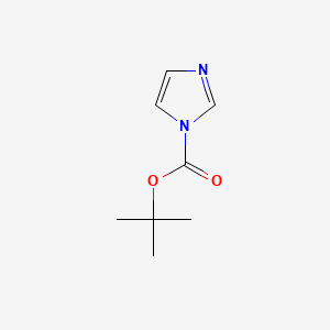 N-BOC-IMIDAZOLE structure, CAS 49761-82-2