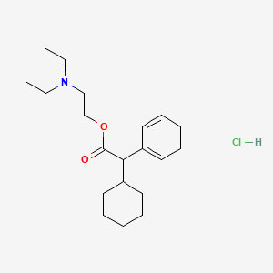 DROFENINE HYDROCHLORIDE structure, CAS 548-66-3