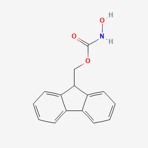 9-FLUORENYLMETHYL N-HYDROXYCARBAMATE structure, CAS 190656-01-0