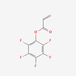 PENTAFLUOROPHENYL ACRYLATE structure, CAS 71195-85-2