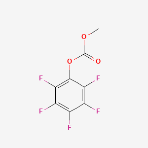 METHYL PENTAFLUOROPHENYL CARBONATE structure, CAS 36919-03-6