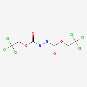 BIS(2,2,2-TRICHLOROETHYL) AZODICARBOXYLATE structure, CAS 38857-88-4