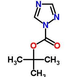 1-TERT-BUTOXYCARBONYL-1,2,4-TRIAZOLE structure, CAS 41864-24-8