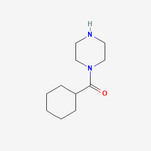 1-(CYCLOHEXYLCARBONYL)PIPERAZINE structure, CAS 27561-62-2