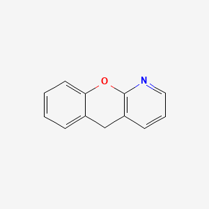 5H-[1]Benzopyrano[2,3-b]pyridine structure, CAS 261-27-8