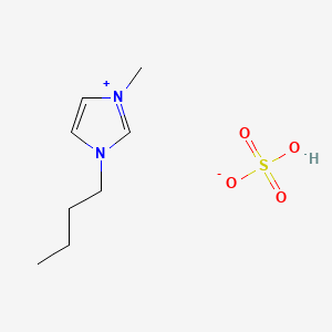 1-BUTYL-3-METHYLIMIDAZOLIUM HYDROGENSULFATE structure, CAS 262297-13-2