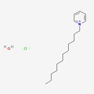 1-DODECYLPYRIDINIUM CHLORIDE HYDRATE structure, CAS 207234-02-4