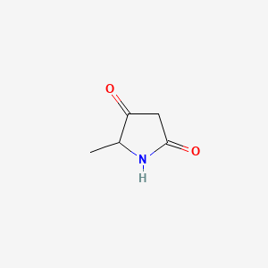 5-Methylpyrrolidine-2,4-dione structure, CAS 37772-93-3