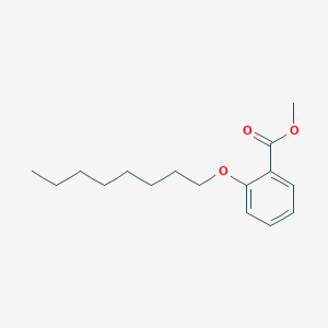 Methyl 2-(octyloxy)benzoate structure, CAS 255062-85-2