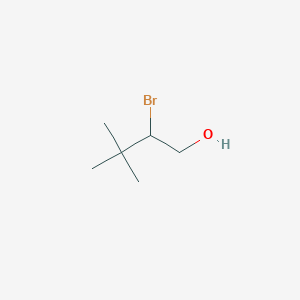2-bromo-3,3-dimethyl-1-Butanol structure, CAS 21020-18-8