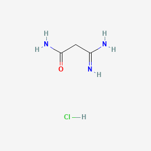 MALONAMAMIDINE HYDROCHLORIDE structure, CAS 34570-17-7