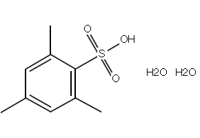 2-MESITYLENESULFONIC ACID DIHYDRATE structure, CAS 835617-36-2