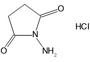 1-aminopyrrolidine-2,5-dione,hydrochloride structure, CAS 108906-15-6