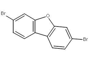 2,7-dibroModibenzo[b,d]furan structure, CAS 2025367-17-1